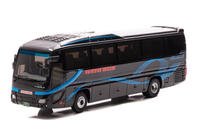 CARNEL CN640036 1/64 Hatobus Pianisimo III Sapphire (No. 511) Isuzu Gara Super Hidecker Finished Product