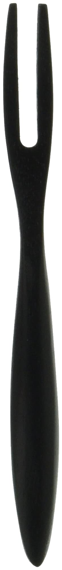 La-Luz 106329 Fruit Fork, Rosewood, Size: Approx. W 0.6 x D 5.7 x D 5.7 inches (1.5 x 14.5 x 10