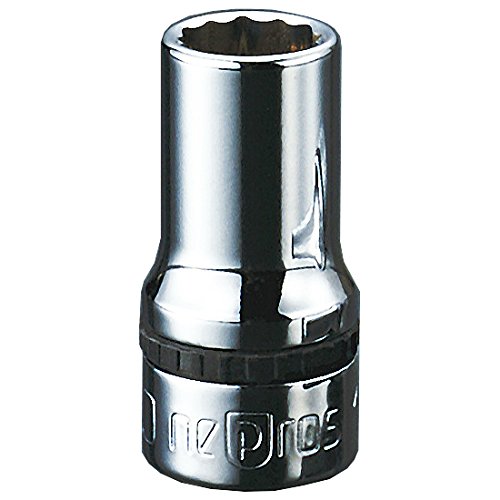 Nepros 14mm 3/8"sq. Semi-Deep Socket Wrench 12pt.
