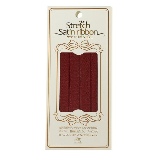 Gold 天馬 satenribongomu 10 mm Width 1 m Wine Red kw92960