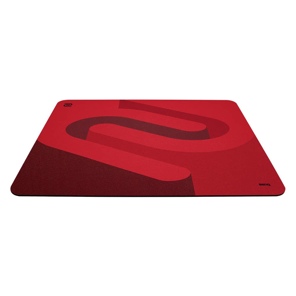 BenQ Zowie G-SR-SE Rouge Gaming Mousepad for Esport, Rubber Base, Humidity Resistance Fabric, Red, Large Size