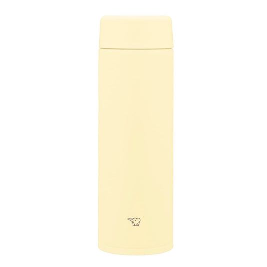 Zojirushi Su-AA48-YM Mahobin Stainless Steel Mug Water Bottle, 16.2 fl oz (480 ml), Screw Type, Dishwasher Safe, Seamless Tub, Only 2 Cleaning Points, Pale Citrus