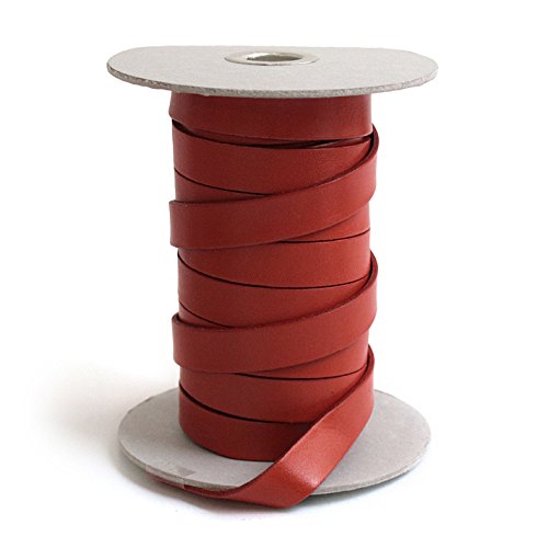 NBK Wallet Leather Tape 15 mm Width Length 10 m Roll Red mtls1015 – 8