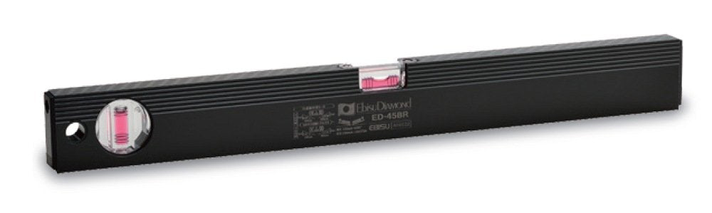 Ebis Basic Level (Black) ED-45BR 17.7 inches (450 mm), Bubble Tube Color: Red