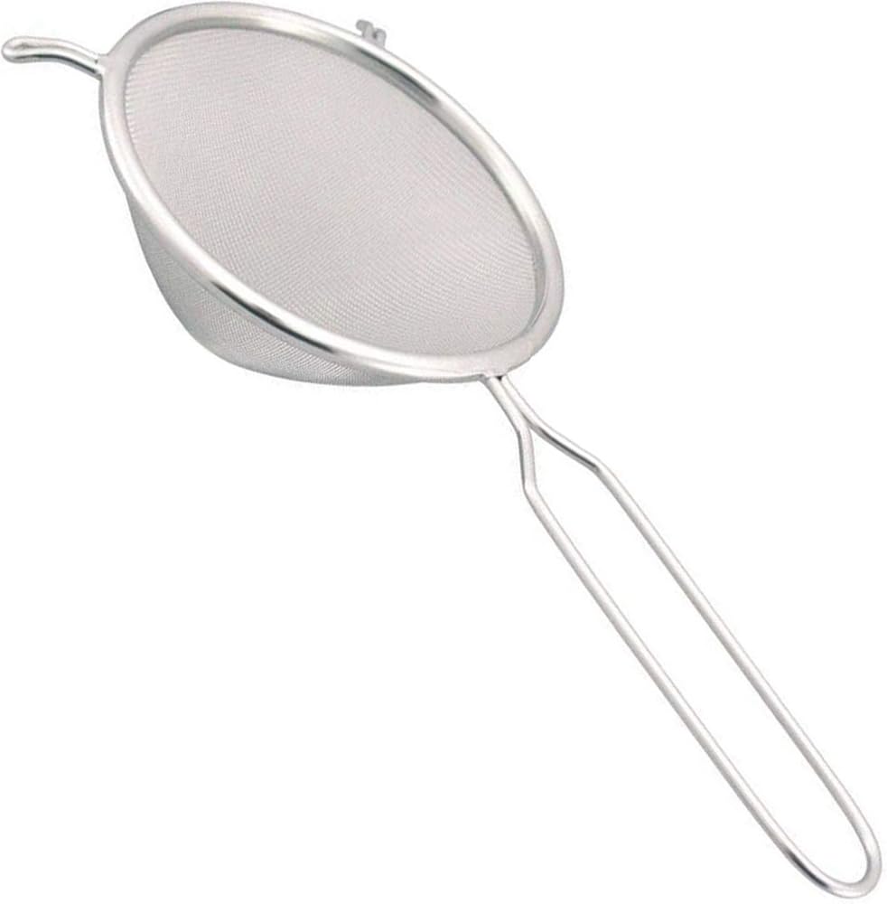 Shimomura Planning 30880 Strainer Soup Strainer [Made in Japan] Dishwasher Safe, Smooth Finish, Fine Grain 30 Mesh, Egg Grilled Omelet, Chawanmushi Sauce, Pudding, Confectionery, Sweets Making,
