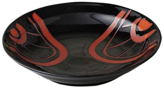 Set of 3 Gosho Car 7.5 Noodle Dishes, 9.2 x 1.8 inches (23.3 x 4.7 cm), 25.4 oz (730 g), Soba Udon Alignment, Restaurant, Commercial Use, Summer