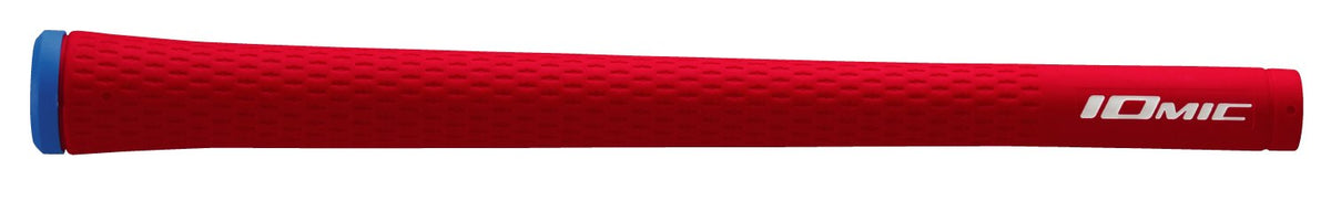 IOMIC Golf Grip Sticky1.8 Standard M60 Backline Red Sticky Grip Series Base: Red End: Blue M60