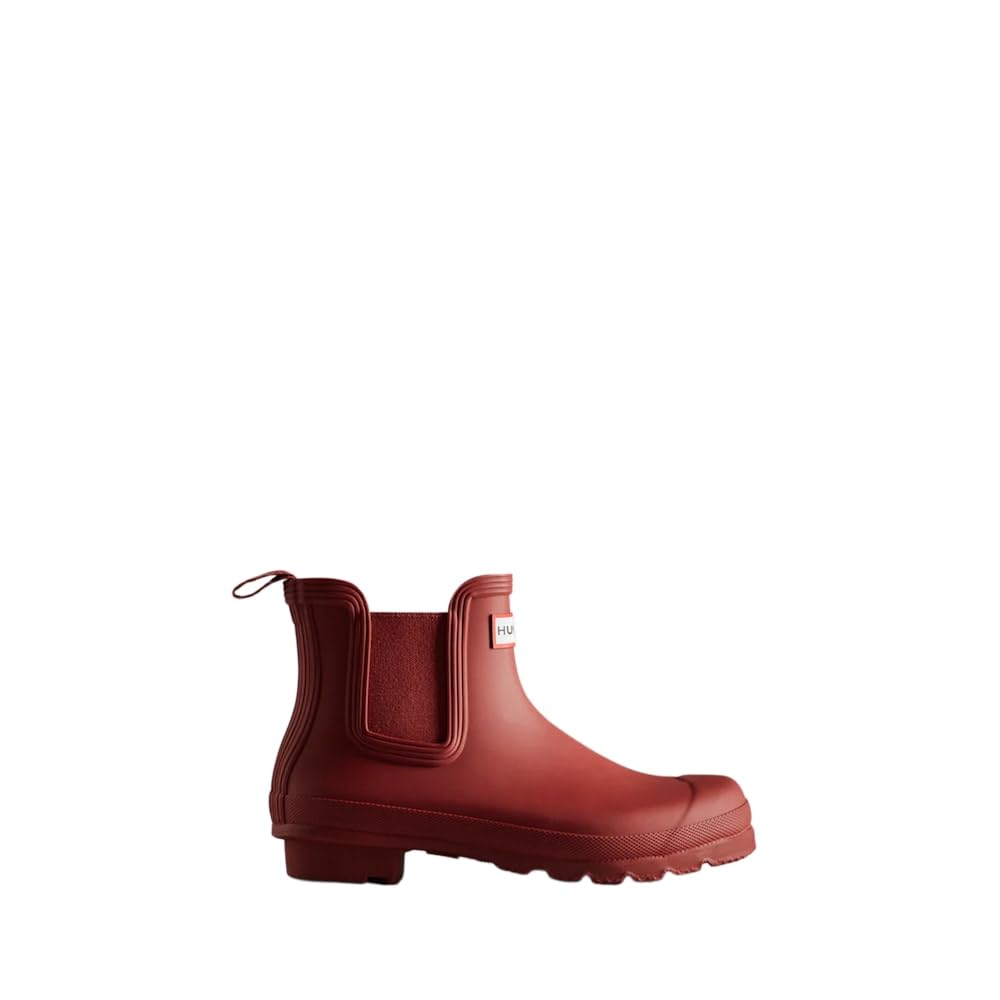 Hunter Women's Chelsea Rain Boot, Military Red, 5