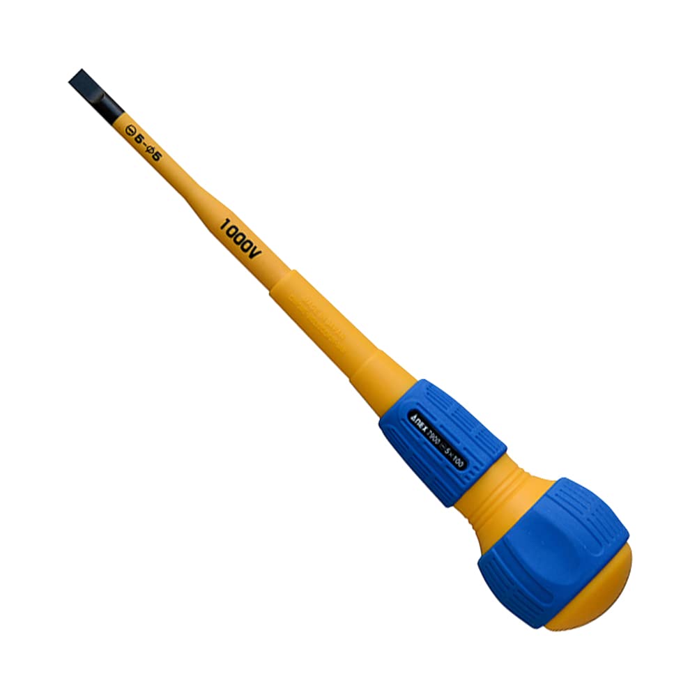 ANEX No. 7900 Slim Insulated Screwdriver - 5 x 100, No.7900