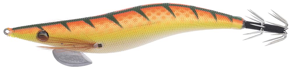 Owner Egi ED Draw 4 Monster The Ride No. 4, 0.9 oz (25 g), 73 Orange Cedar/Gold