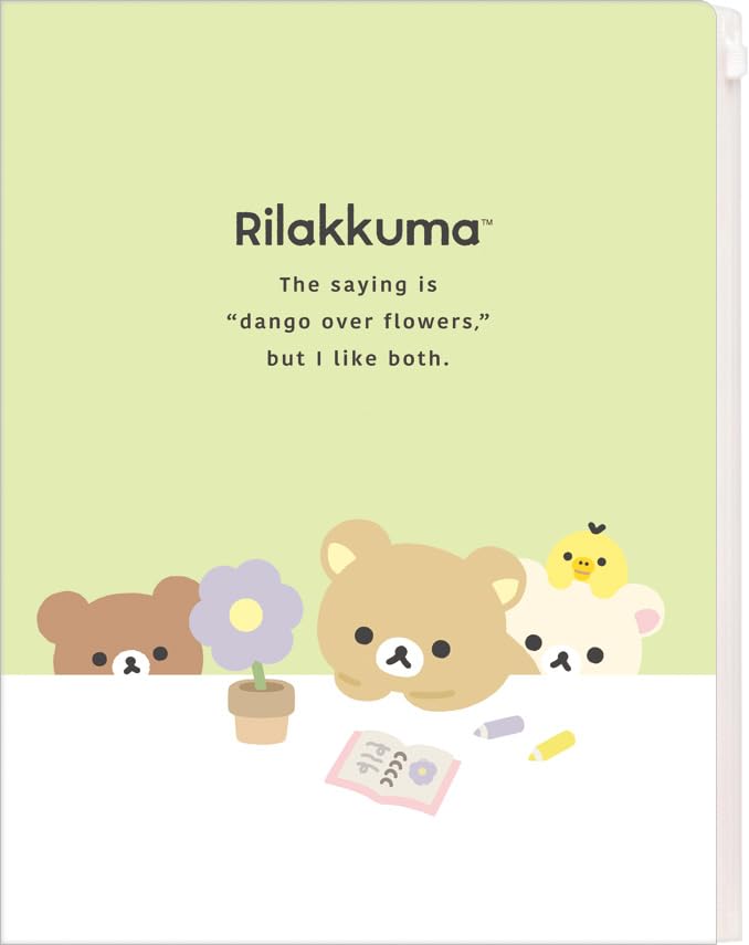 San-x Rilakkuma Clear Holder 6+1P FA14802