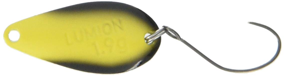 Daiwa Area Trout Spoon, Presso, Lumion, 0.07 oz (1.9 g), Abs Persimmon Lure
