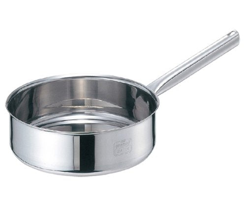 EBM Molybdenum II Shallow Single Handle Pot, 7.1 inches (18 cm), No Lid