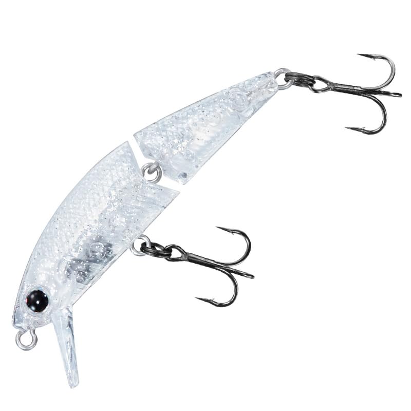 DAIWA Joint Minnow Dr. Minnow Joint 5S Lunate Beauty Custom Clear Glitter