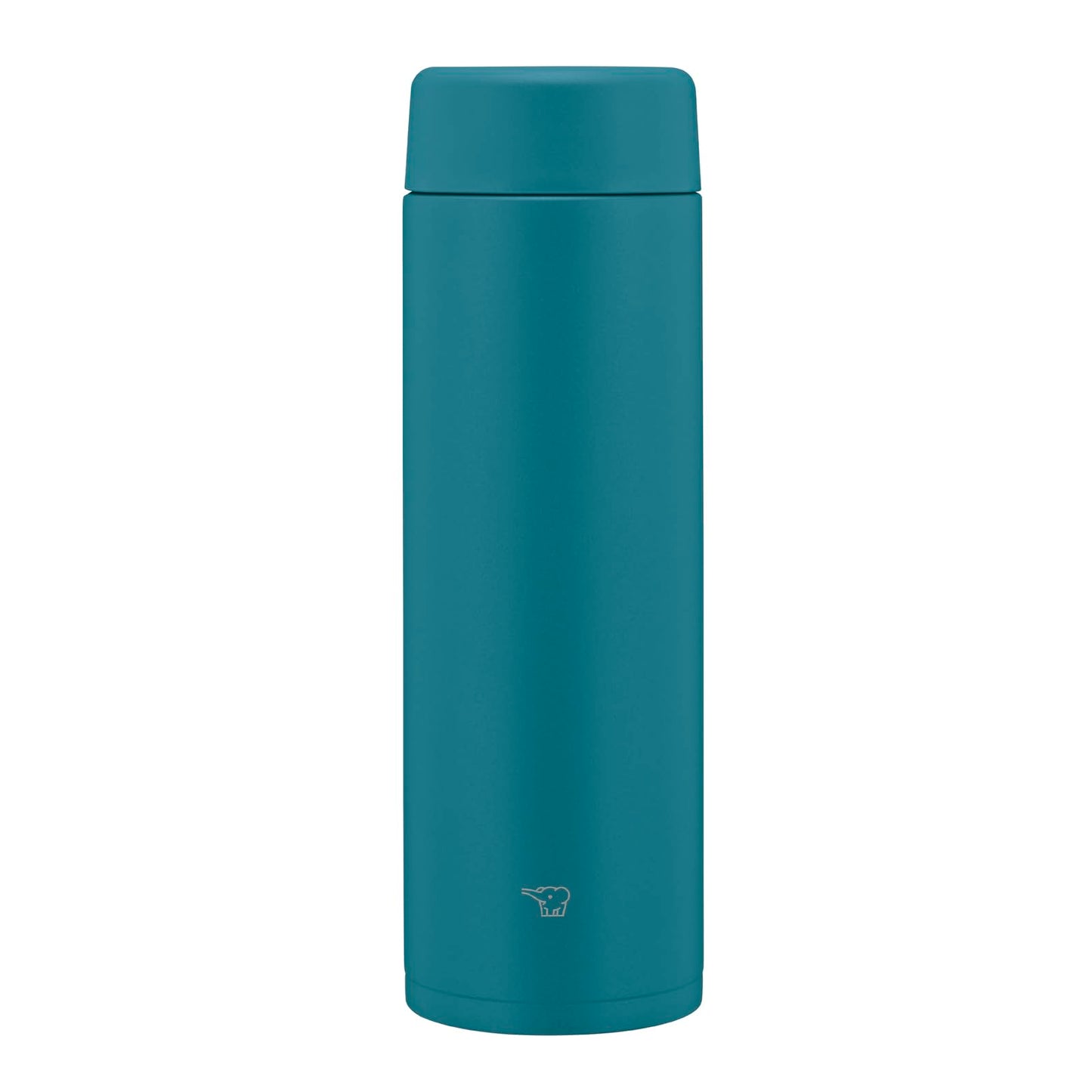 Zojirushi Mahobin Stainless Steel Mug Water Bottle 600ml Screw Type Dishwasher Safe Seamless Cup with Only 2 Cleaning Points Deep Turquoise SM-GS60-GM