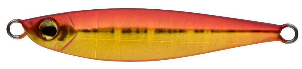 Apia Metal Jig Lure, Blue Dragon Bits, 0.4 oz (10 g), 05 Red Gold
