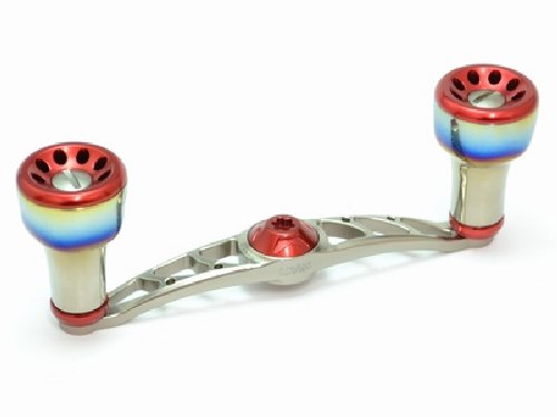 Livre FullComp Reel Crank 100 for Black Sea Bream Workshop (Titanium P + Red G)