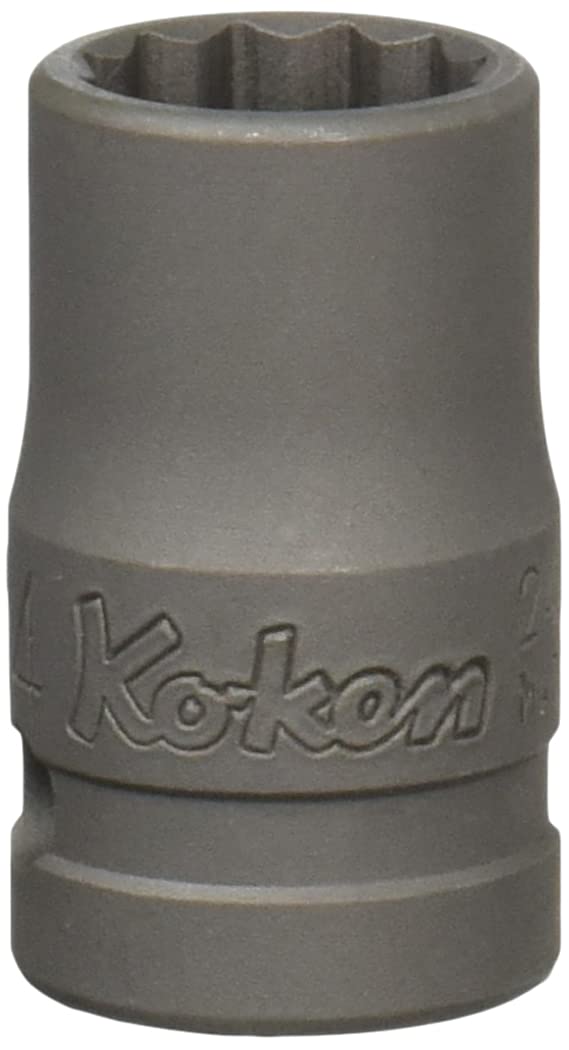 Ko-ken 24405M-14 1/2 Sq. Dr. Socket 14mm 12 point Length 37mm