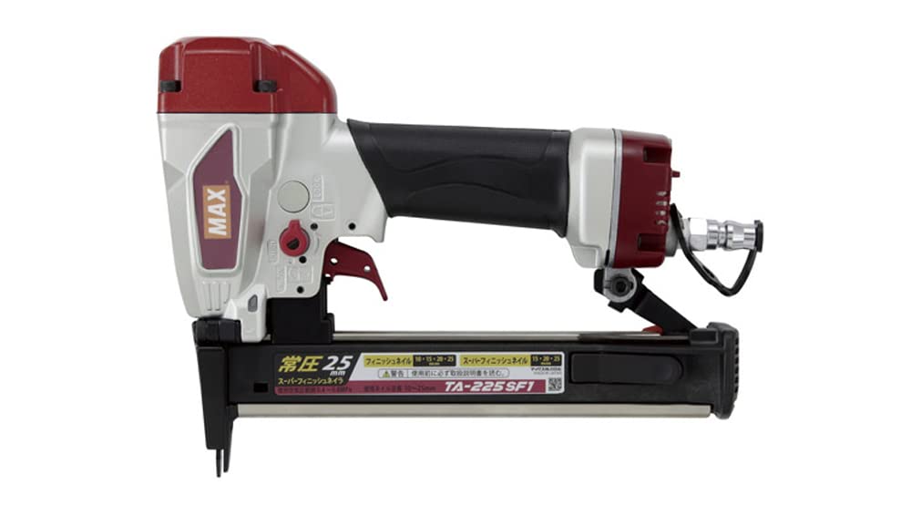 Max TA-225SF1 1.0 inch (25 mm) Permanent Pressure Finish Nailer Finishing Machine SF225SF1