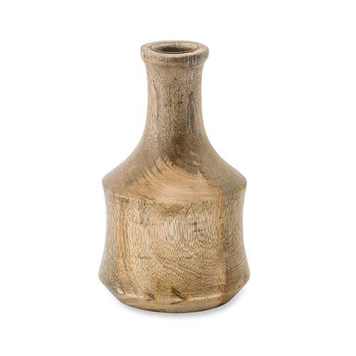 POSH Living 41386 Flower Pot, Natural, Size: Approx. φ0.5 inches (12 cm), H 0.8 inches (20 cm)
