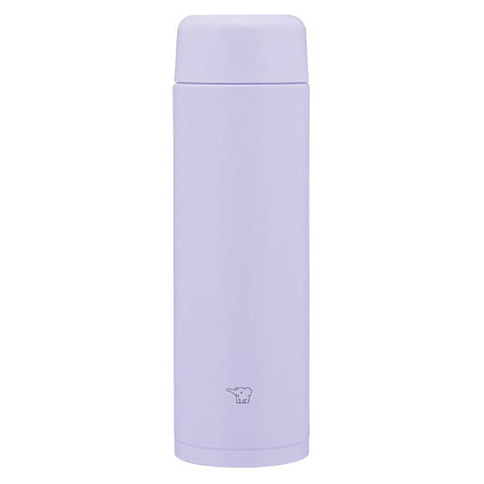 Zojirushi Mahobin SM-MS35-VM Stainless Steel Mug Water Bottle, 11.8 fl oz (350 ml), Screw Type, Dishwasher Safe, Seamless Tub, Only 2 Cleaning Points, Lilac Purple