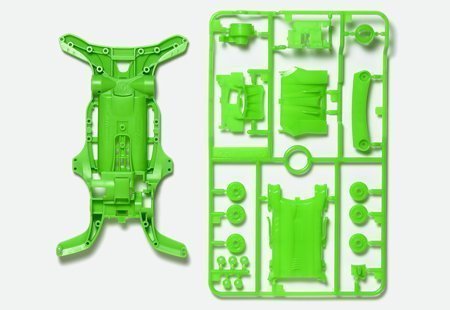 TAMIYA 94997 JR AR Chassis Set Fluorescent Color Green