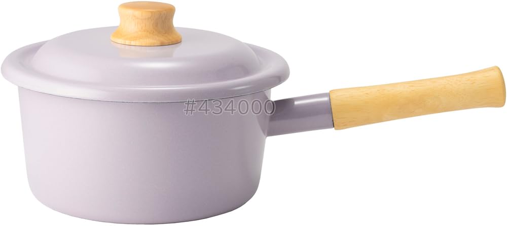 Fuji Hollow Cotton Plus Saucepan, 7.1 inches (18 cm), Purple CTP-18S.PU