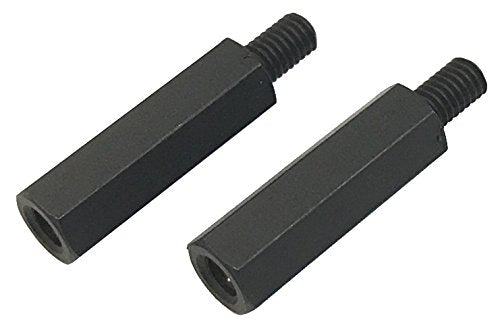 TOP LINE 六角延長カラー ステンレス マットブラック 16mm 2個入り TP-5016