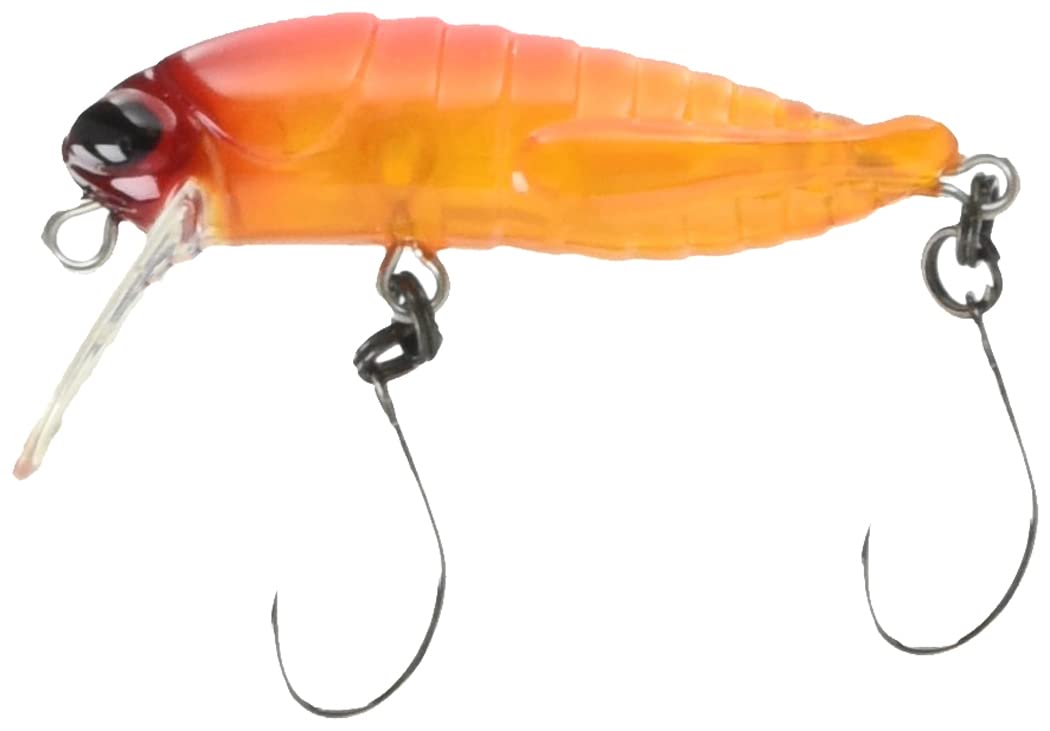 Tacklehouse Lure Grasshopper F Single Hook No. 5 Aurora Orange