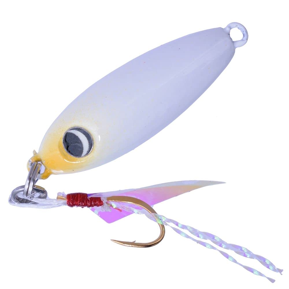 Major Craft Nano Mackerel Metal 0.2 oz (5.0 g) #08 Glow