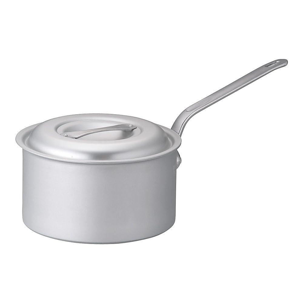 Hokuriku Aluminum Saucepan, Aluminum, 10.6 inches (27 cm)
