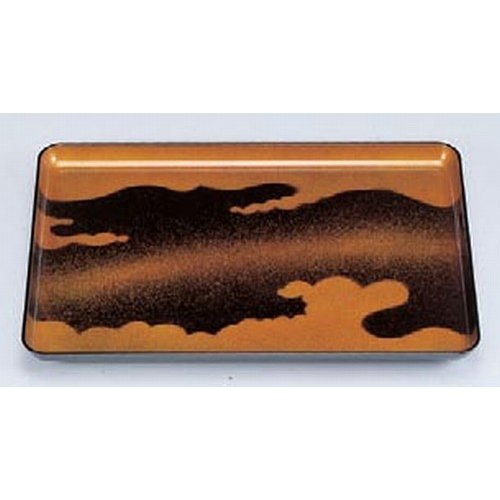 Obon Long Bon Unashi Scale 0 Size, 12.0 x 8.5 x 0.8 inches (30.5 x 21.5 x 2 cm) (7-49-5), ABS Resin, Restaurant, Innn, Lacquerware, Japanese Tableware, Restaurant, Commercial Use