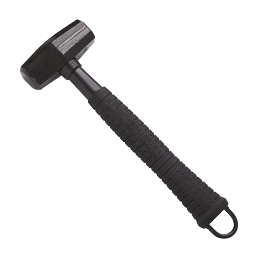 Tsuchiyu Pipe with Premium Metal Fittings, Stone Head Hammer Black, 0.9 kg