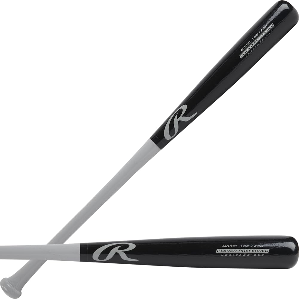 Rawlings | PLAYER PREFERRED Wood Baseball Bat | Youth - 162Y Profile | Ash - 29"