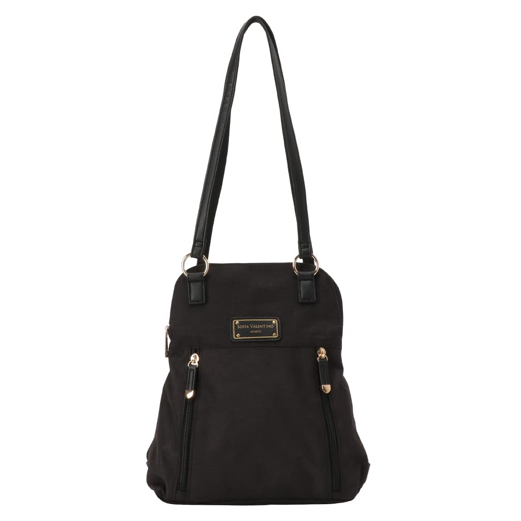 Sofia Valentino(ソフィアバレンチノ) Casual Bag, Black