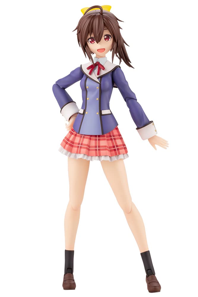 Sousaishojoteien x Frame Arms Girl 1/10 Scale Plastic Model Kit: Ao Gennai Wakaba Girls' High School Winter Clothes