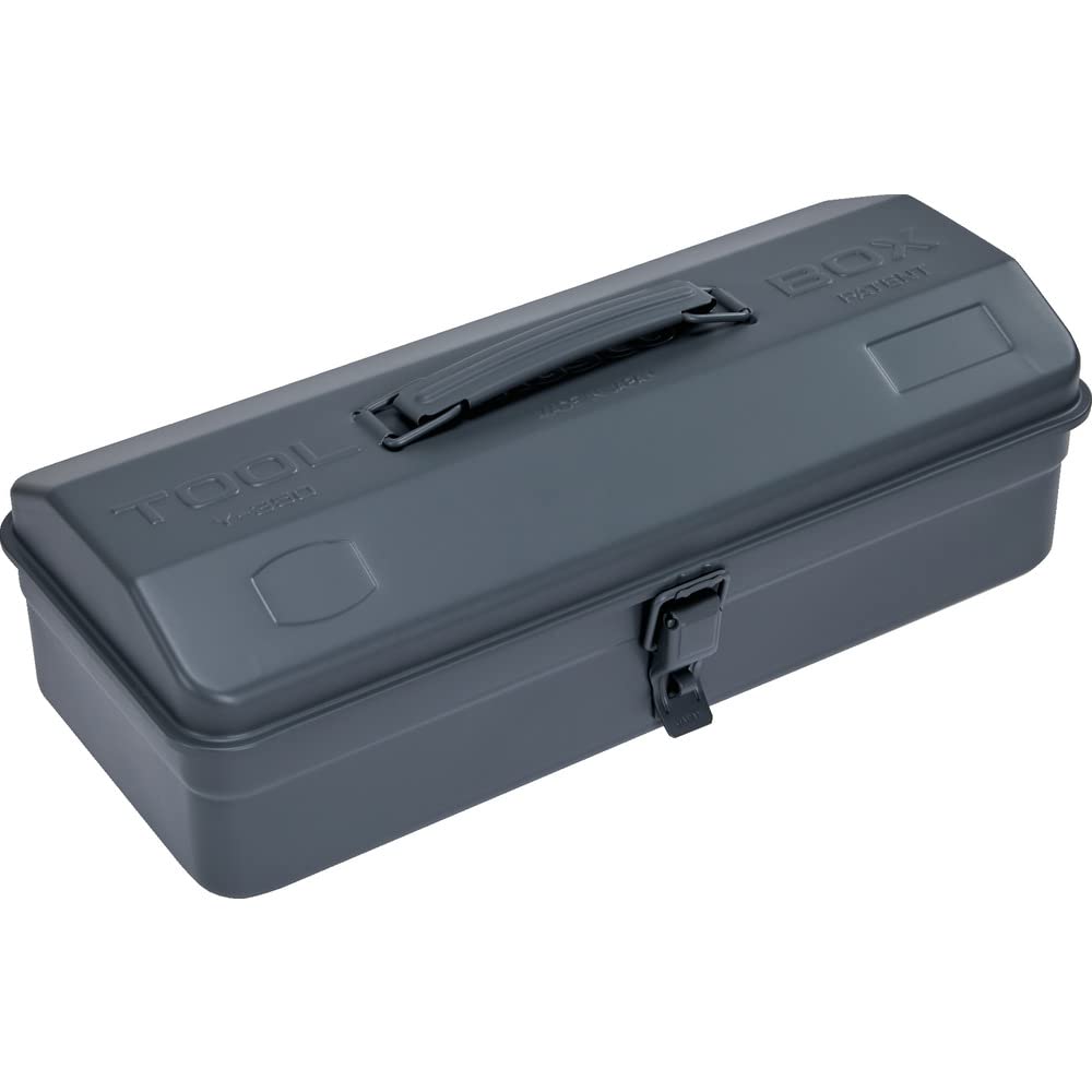 TRUSCO Y-280DG Mountain Tool Box, 12.0 x 6.4 x 4.8 inches (304 x 164 x 123 mm), Arsenal Gray