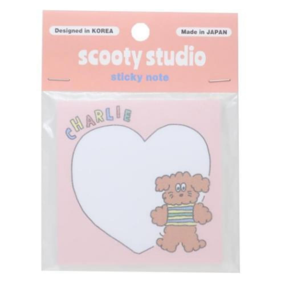 Frontier Scooty Studio Notes, Charlie 2/Square, Size: Approx. W7 x D0.3 x H7 SC3608