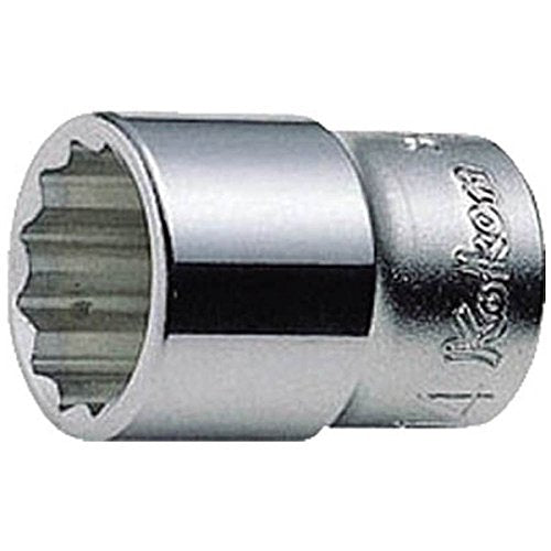 Ko-ken 3405M-16 3/8 Sq. Dr. Socket 16mm 12 point Length 28mm