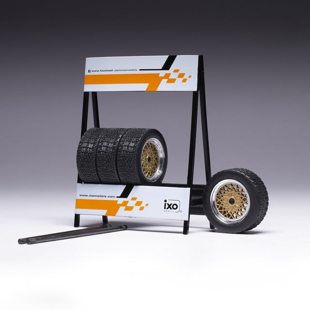 Iso Model B Tire Set Radha VFTS Type 2 1/18 18SET024W