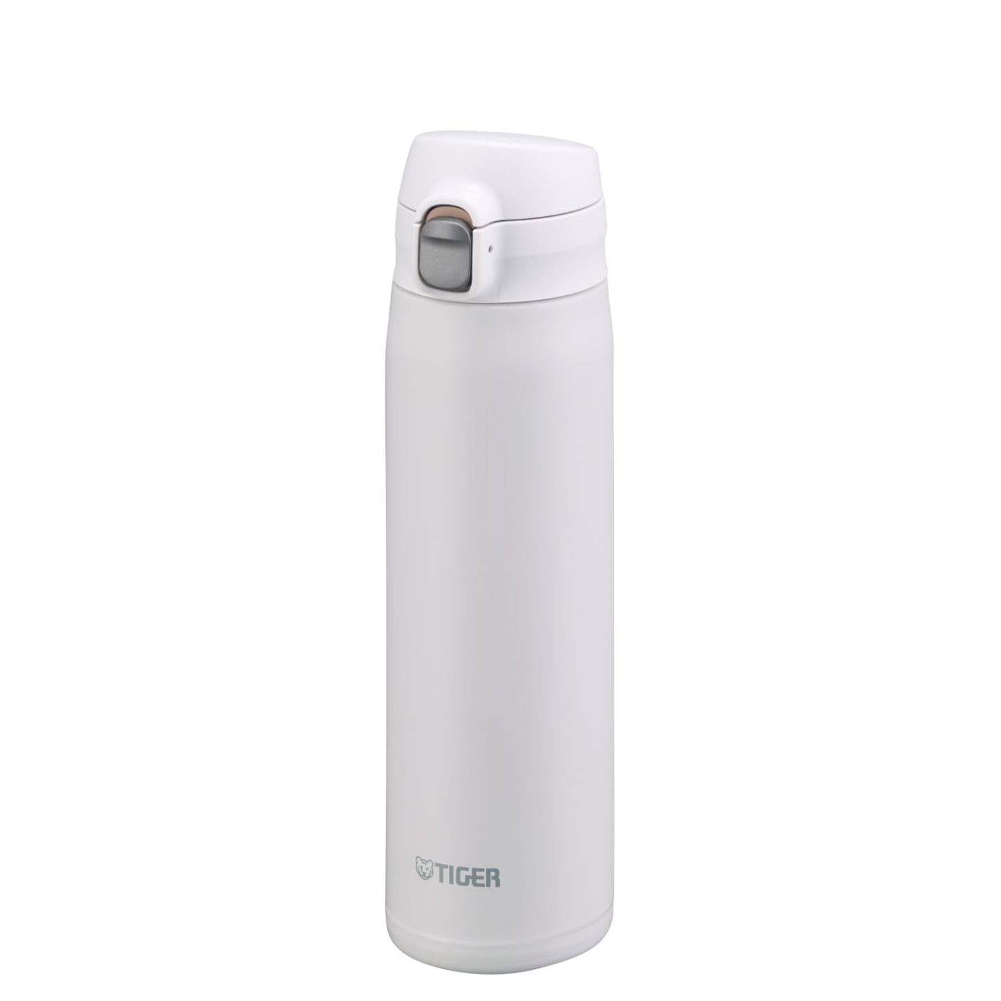 TIGER MTR-W075WA Water Bottle, 25.6 fl oz (750 ml), One Push Stainless Steel Bottle, Easy to Drink Design, Includes Lid and Seal, Easy to Wash Only 2 Pieces, Easy Cap, Vacuum Insulated, Mug, Hot and