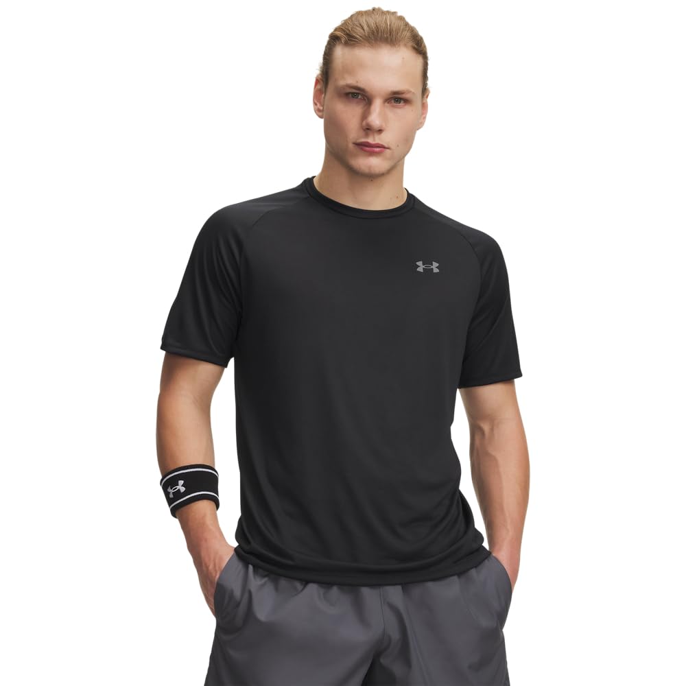 Under Armour Men's Tech 2.0 Short-Sleeve T-Shirt , Black (001)/Graphite, 3X-Large
