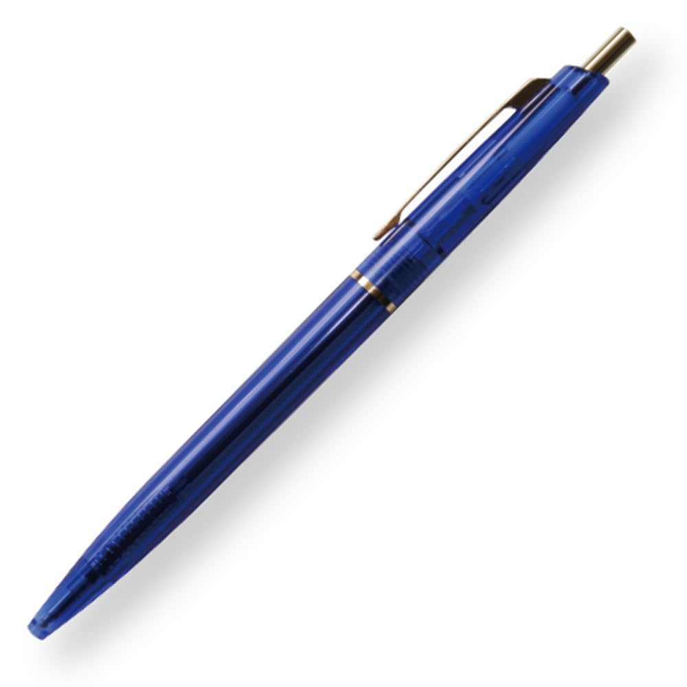 Anterique Oil-Based Ballpoint Pens, 5-1/2 in. (Clear Blue) / extra fine / 0.5mm ball ATBP1-CRB