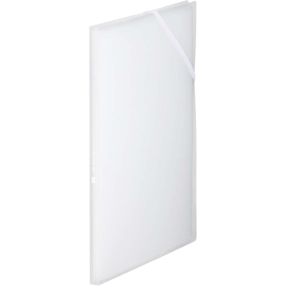 King Jim 6171TW Clear File Folder-in A4, 8 Pockets, Transparent