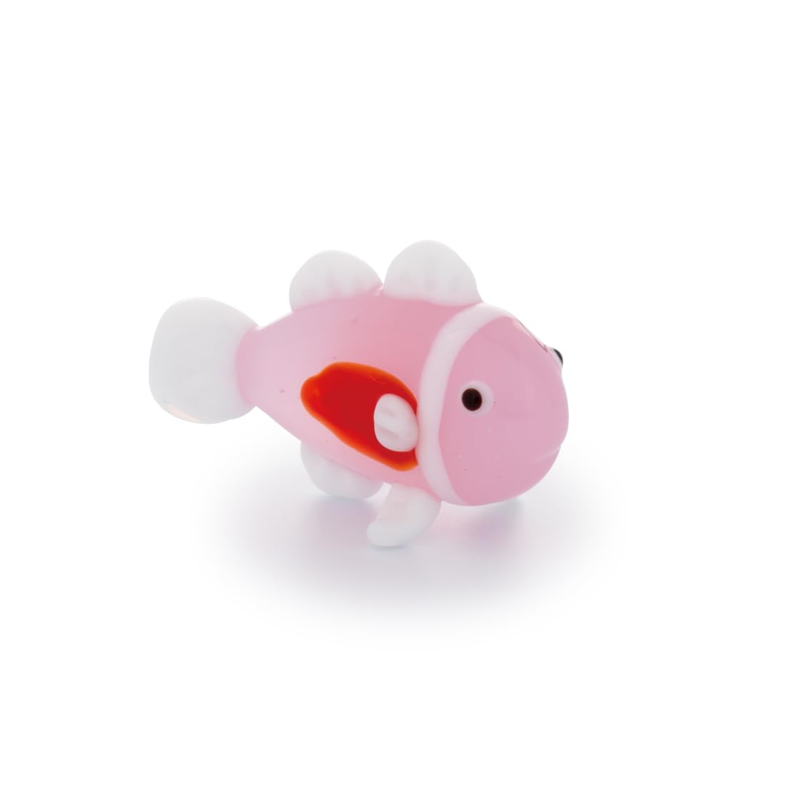 Castle Enterprises Lovely Glasswork [Clown Fish] Size: Width 1.1 inches (27 mm)