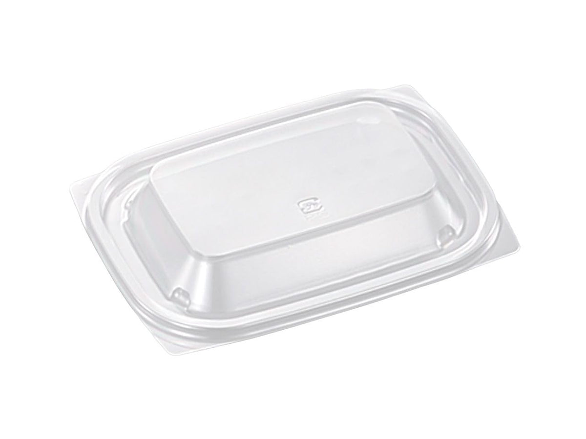 Chuo Chemical CT Delican Disposable Container Lids, Made in Japan, 15-11, Lid (O), 50 Pieces, Size: Approx. 5.8 x 4.2 x 0.8 inches (14.8 x 10.8 x 2 cm)