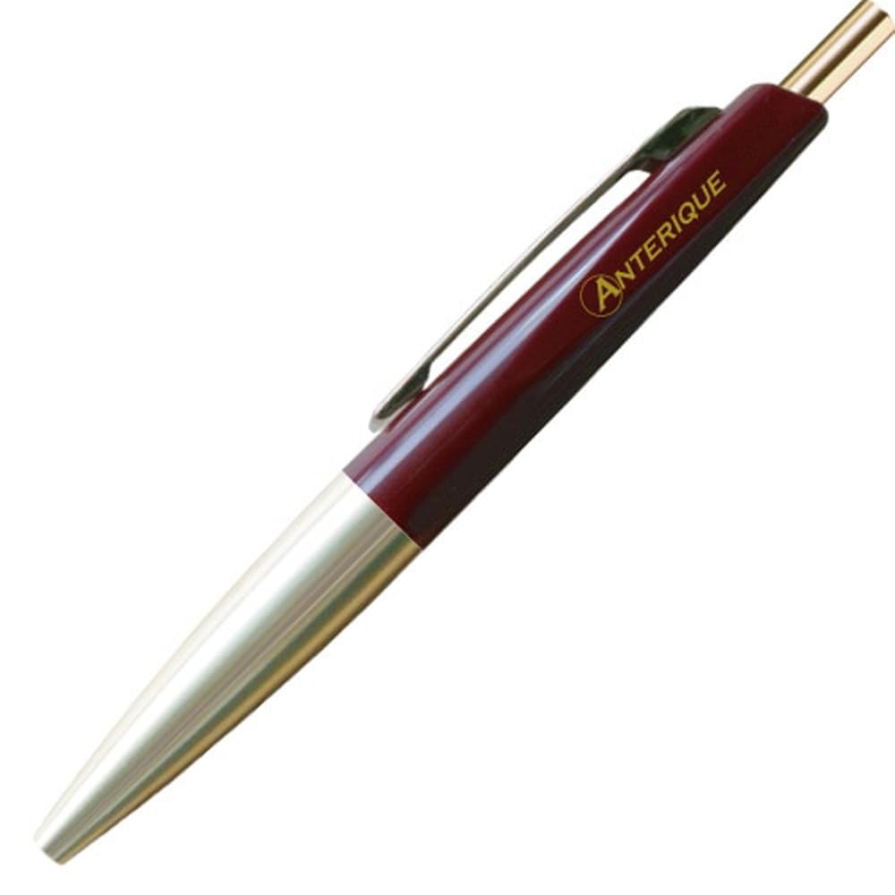 アンテリック(Anterique) Antelic BP20-MR Permanent Ballpoint Pen, 0.5mm, Mini Size, Maroon
