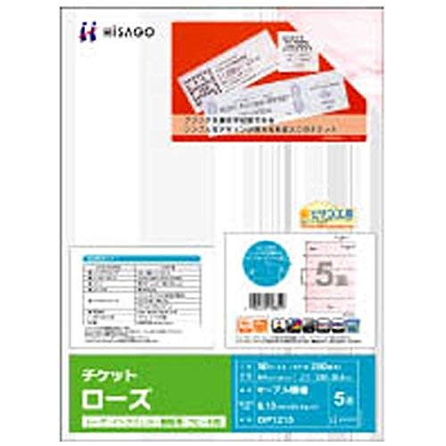 hisago Tickets, Rose, 5 Surface op1215