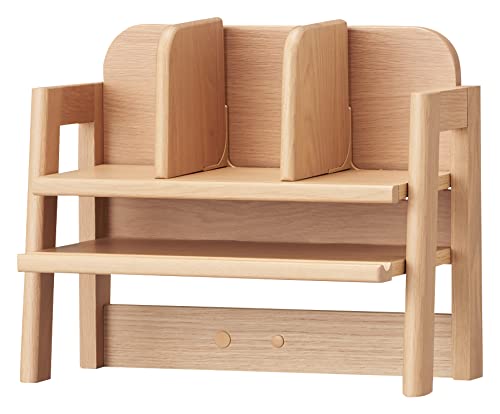 Koizumi FNA-303MO Desk Shelf, Size (W x D x H): 16.7 x 9.5 x 14.2 inches (425 x 242 x 360 mm)