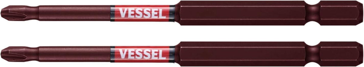 VESSEL SS162100 Sakisbo Step Bit +2 x φ4.5 x 100 mm Set of 2